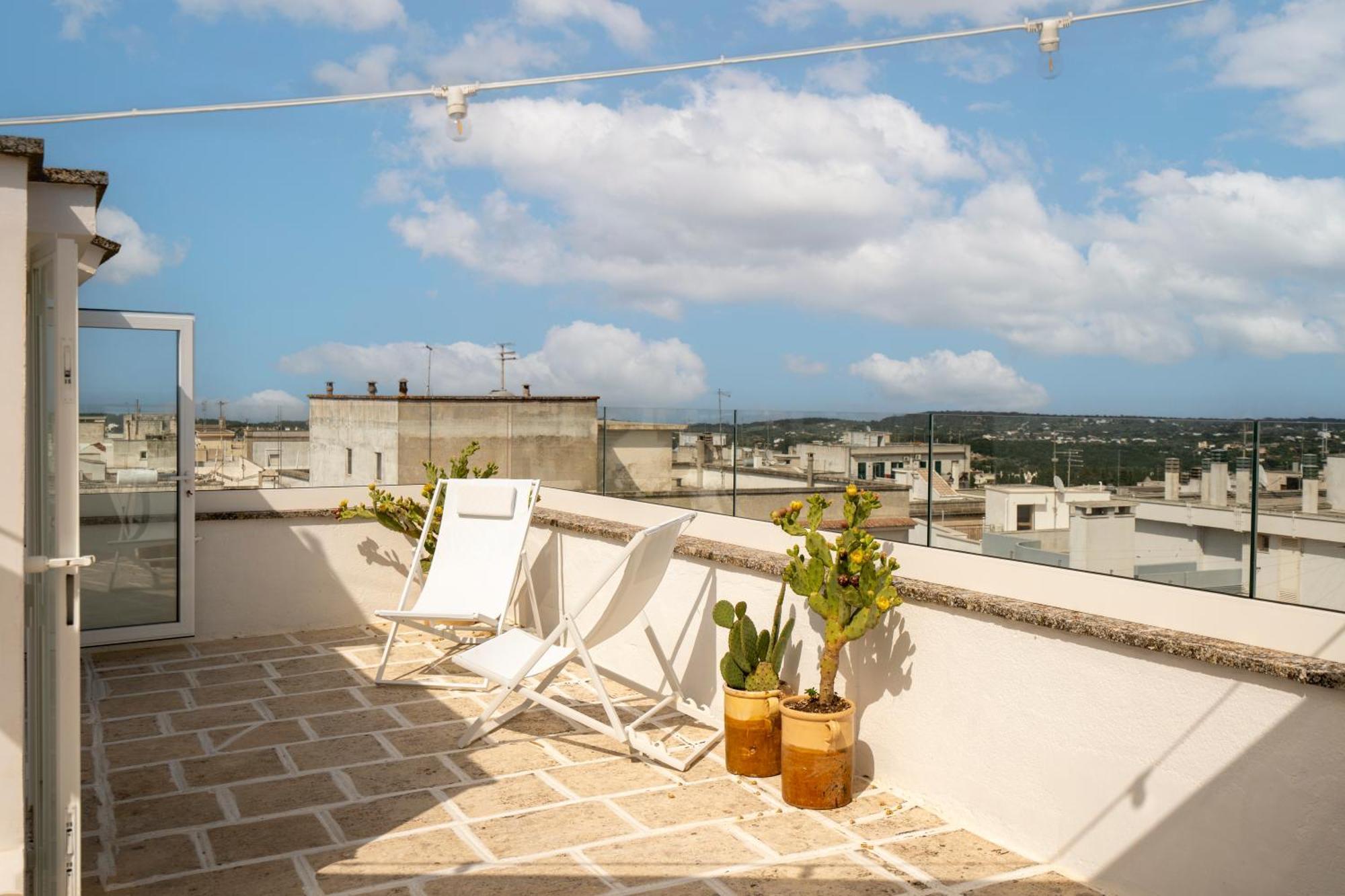 奇斯泰尼诺Casa U Burie, Casa Design Con Terrazza Panoramica E Jacuzzi公寓 外观 照片