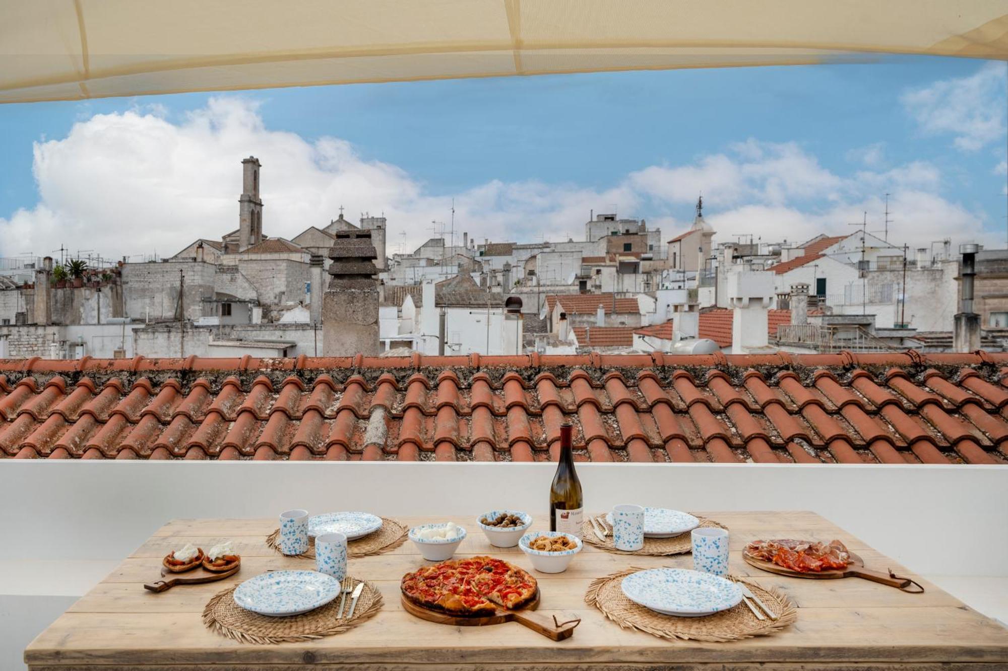 奇斯泰尼诺Casa U Burie, Casa Design Con Terrazza Panoramica E Jacuzzi公寓 外观 照片